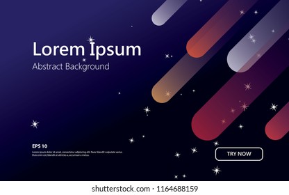 trendy shape geometric background