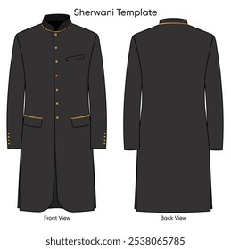 Projeto Sherwani Trendy para casamento real