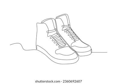A trendy shoe 
