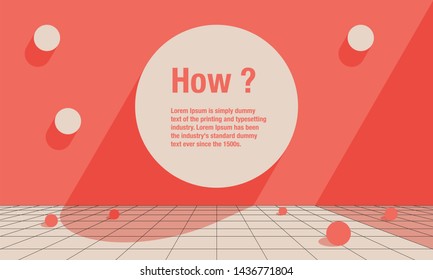 Trendy simple 2d vector infographic template. Can be used for workflow layout, sales, marketing, web design, how to, business concept steps or processes. 2D illustration - Vector