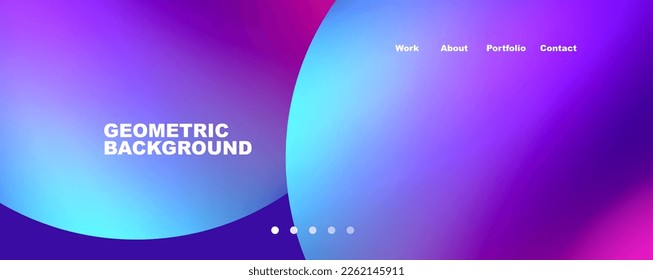 Trendy simple circle gradient abstract background. Vector Illustration For Wallpaper, Banner, Background, Card, Book Illustration, landing page