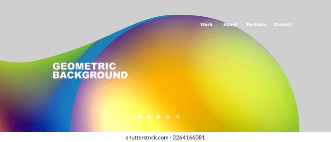 Trendy simple circle gradient abstract background. Vector Illustration For Wallpaper, Banner, Background, Card, Book Illustration, landing page