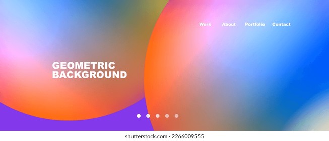 Trendy simple circle gradient abstract background. Vector Illustration For Wallpaper, Banner, Background, Card, Book Illustration, landing page
