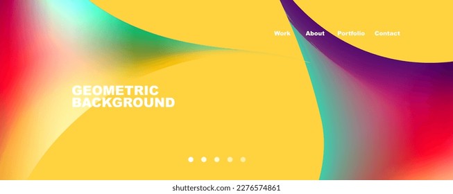 Trendy simple circle gradient abstract background. Vector Illustration For Wallpaper, Banner, Background, Card, Book Illustration, landing page
