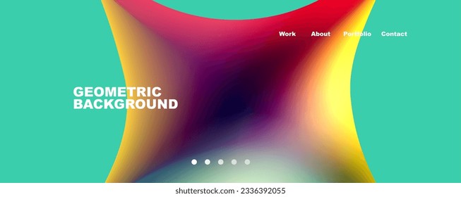 Trendy simple circle gradient abstract background. Vector Illustration For Wallpaper, Banner, Background, Card, Book Illustration, landing page