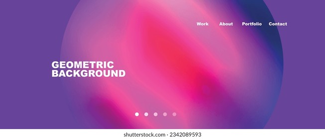 Trendy simple circle gradient abstract background. Vector Illustration For Wallpaper, Banner, Background, Card, Book Illustration, landing page