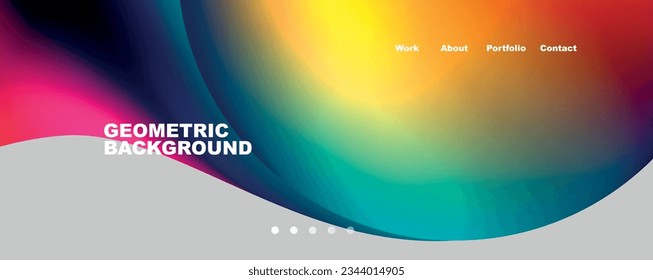 Trendy simple circle gradient abstract background. Vector Illustration For Wallpaper, Banner, Background, Card, Book Illustration, landing page