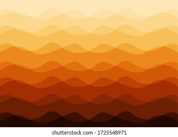 Trendy simple color gradient abstract background with dynamic wave line effect. Vector Illustration For Wallpaper, Banner, Background, Card, Book Illustration, landing page