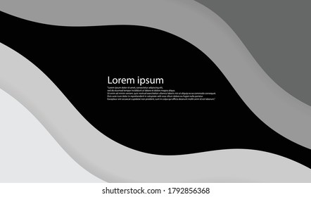 Trendy simple color gradient abstract background with dynamic wave line effect. Vector Illustration For Wallpaper, Banner, Background, Card, Book Illustration, landing page art