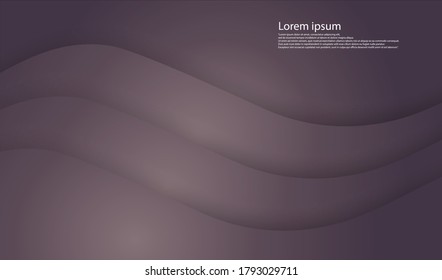Trendy simple color gradient abstract background with dynamic wave line effect. Vector Illustration For Wallpaper, Banner, Background, Card, Book Illustration, landing page art