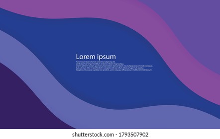 Trendy simple color gradient abstract background with dynamic wave line effect. Vector Illustration For Wallpaper, Banner, Background, Card, Book Illustration, landing page art