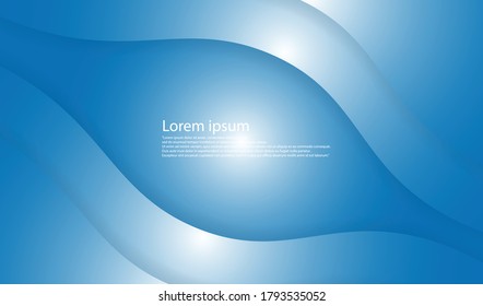 Trendy simple color gradient abstract background with dynamic wave line effect. Vector Illustration For Wallpaper, Banner, Background, Card, Book Illustration, landing page art