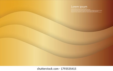 Trendy simple color gradient abstract background with dynamic wave line effect. Vector Illustration For Wallpaper, Banner, Background, Card, Book Illustration, landing page art