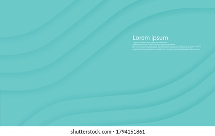 Trendy simple color gradient abstract background with dynamic wave line effect. Vector Illustration For Wallpaper, Banner, Background, Card, Book Illustration, landing page art