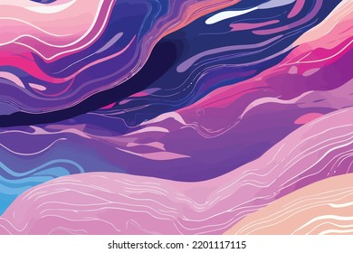 fondo abstracto de color de fluido simple a la moda