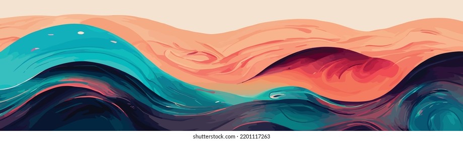 trendy simple fluid color abstract background