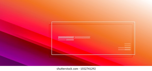 Fondo abstracto de degradado de color simple y moderno con efecto de línea de sombra recta dinámica. Ilustración vectorial para fondo de escritorio, pancarta, fondo, tarjeta, ilustración del libro, página de inicio