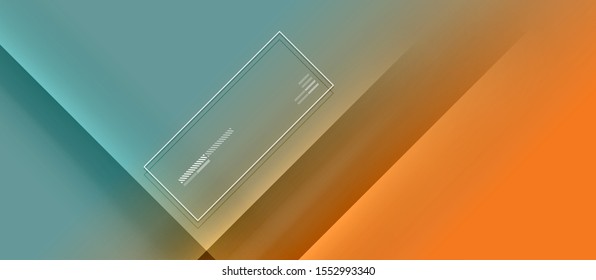 Trendy simple fluid color gradient abstract background with dynamic straight shadow line effect. Vector Illustration For Wallpaper, Banner, Background, Card, Book Illustration, landing page