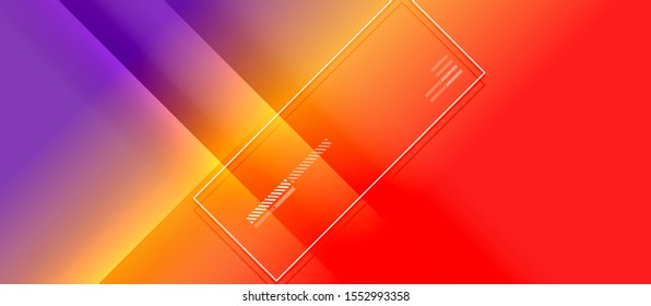Trendy simple fluid color gradient abstract background with dynamic straight shadow line effect. Vector Illustration For Wallpaper, Banner, Background, Card, Book Illustration, landing page