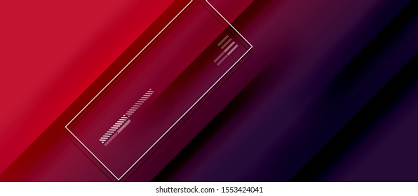 Fondo abstracto de degradado de color simple y moderno con efecto de línea de sombra recta dinámica. Ilustración vectorial para fondo de escritorio, pancarta, fondo, tarjeta, ilustración del libro, página de inicio