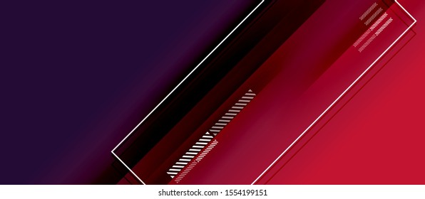 Fondo abstracto de degradado de color simple y moderno con efecto de línea de sombra recta dinámica. Ilustración vectorial para fondo de escritorio, pancarta, fondo, tarjeta, ilustración del libro, página de inicio