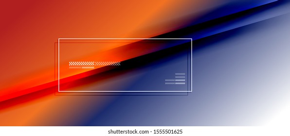 Trendy simple fluid color gradient abstract background with dynamic straight shadow line effect. Vector Illustration For Wallpaper, Banner, Background, Card, Book Illustration, landing page