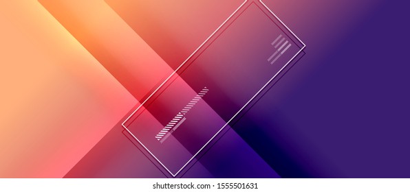 Trendy simple fluid color gradient abstract background with dynamic straight shadow line effect. Vector Illustration For Wallpaper, Banner, Background, Card, Book Illustration, landing page