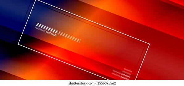 Trendy simple fluid color gradient abstract background with dynamic straight shadow line effect. Vector Illustration For Wallpaper, Banner, Background, Card, Book Illustration, landing page