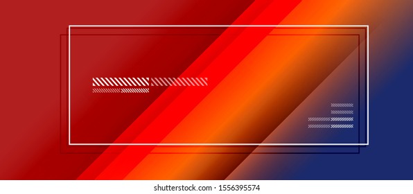 Trendy simple fluid color gradient abstract background with dynamic straight shadow line effect. Vector Illustration For Wallpaper, Banner, Background, Card, Book Illustration, landing page