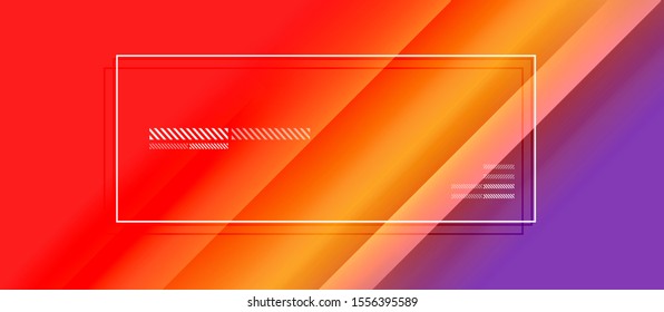 Trendy simple fluid color gradient abstract background with dynamic straight shadow line effect. Vector Illustration For Wallpaper, Banner, Background, Card, Book Illustration, landing page