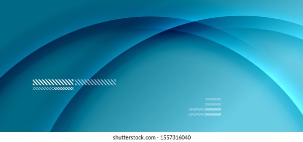 Fondo abstracto de degradado de color simple y moderno con efecto de línea de sombra de onda dinámica. Ilustración vectorial para fondo de escritorio, pancarta, fondo, tarjeta, ilustración del libro, página de inicio