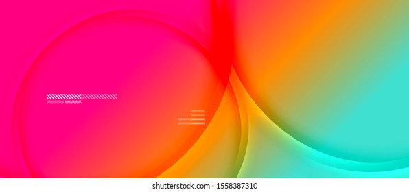 Trendy simple fluid color gradient abstract background with dynamic wave shadow line effect. Vector Illustration For Wallpaper, Banner, Background, Card, Book Illustration, landing page