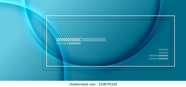 Trendy simple fluid color gradient abstract background with dynamic wave shadow line effect. Vector Illustration For Wallpaper, Banner, Background, Card, Book Illustration, landing page