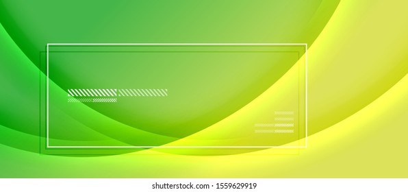Trendy simple fluid color gradient abstract background with dynamic wave shadow line effect. Vector Illustration For Wallpaper, Banner, Background, Card, Book Illustration, landing page