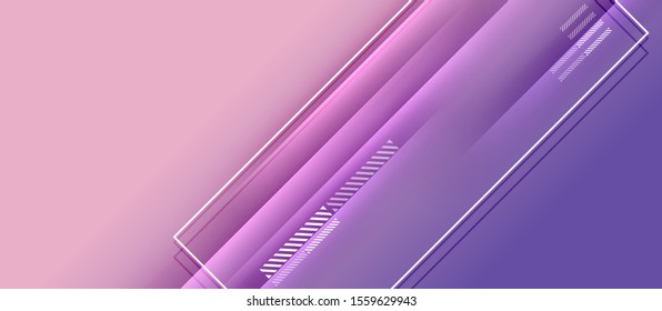 Trendy simple fluid color gradient abstract background with dynamic straight shadow line effect. Vector Illustration For Wallpaper, Banner, Background, Card, Book Illustration, landing page
