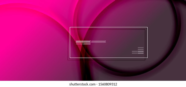 Trendy simple fluid color gradient abstract background with dynamic wave shadow line effect. Vector Illustration For Wallpaper, Banner, Background, Card, Book Illustration, landing page