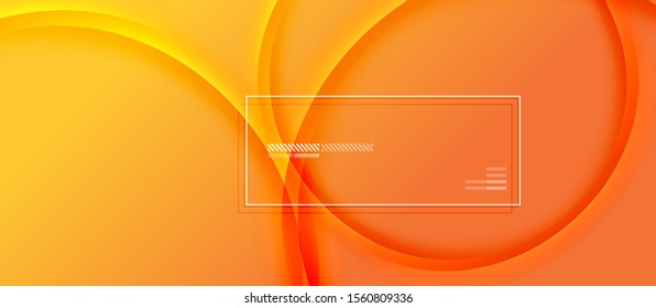 Trendy simple fluid color gradient abstract background with dynamic wave shadow line effect. Vector Illustration For Wallpaper, Banner, Background, Card, Book Illustration, landing page
