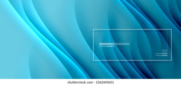 Fondo abstracto de degradado de color simple y moderno con efecto de línea de sombra de onda dinámica. Ilustración vectorial para fondo de escritorio, pancarta, fondo, tarjeta, ilustración del libro, página de inicio