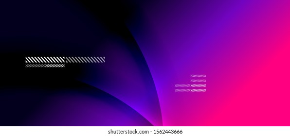Fondo abstracto de color simple y moderno con efecto de línea de sombra de onda dinámica. Ilustración vectorial para papel tapiz, pancarta, fondo, tarjeta, ilustración del libro, página de inicio