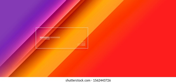 Fondo abstracto de degradado de color simple y moderno con efecto de línea de sombra recta dinámica. Ilustración vectorial para fondo de escritorio, pancarta, fondo, tarjeta, ilustración del libro, página de inicio