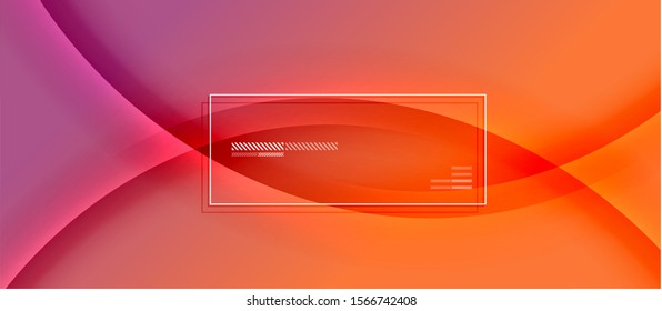 Fondo abstracto de degradado de color simple y moderno con efecto de línea de sombra de onda dinámica. Ilustración vectorial para fondo de escritorio, pancarta, fondo, tarjeta, ilustración del libro, página de inicio