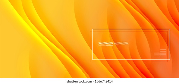 Fondo abstracto de degradado de color simple y moderno con efecto de línea de sombra de onda dinámica. Ilustración vectorial para fondo de escritorio, pancarta, fondo, tarjeta, ilustración del libro, página de inicio