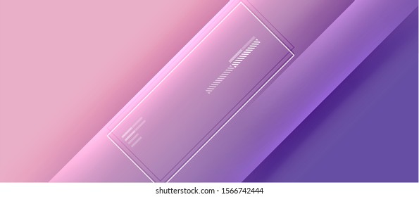 Trendy simple fluid color gradient abstract background with dynamic straight shadow line effect. Vector Illustration For Wallpaper, Banner, Background, Card, Book Illustration, landing page