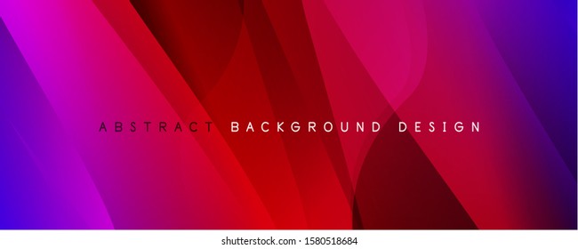 Trendy simple fluid color gradient abstract background with dynamic wave line effect. Vector Illustration For Wallpaper, Banner, Background, Card, Book Illustration, landing page
