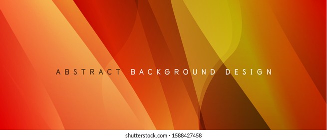 Trendy simple fluid color gradient abstract background with dynamic wave line effect. Vector Illustration For Wallpaper, Banner, Background, Card, Book Illustration, landing page