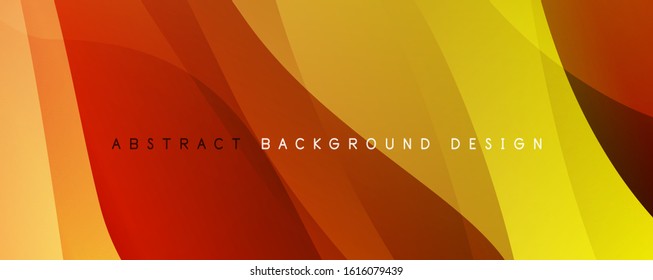 Trendy simple fluid color gradient abstract background with dynamic wave line effect. Vector Illustration For Wallpaper, Banner, Background, Card, Book Illustration, landing page