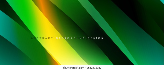 Trendy simple fluid color gradient abstract background with dynamic wave line effect. Vector Illustration For Wallpaper, Banner, Background, Card, Book Illustration, landing page