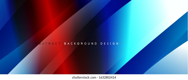 Trendy simple fluid color gradient abstract background with dynamic wave line effect. Vector Illustration For Wallpaper, Banner, Background, Card, Book Illustration, landing page