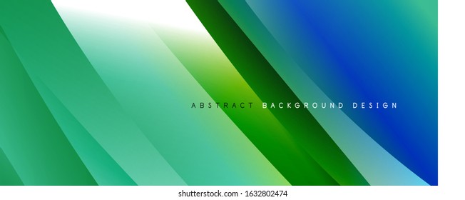 Trendy simple fluid color gradient abstract background with dynamic wave line effect. Vector Illustration For Wallpaper, Banner, Background, Card, Book Illustration, landing page