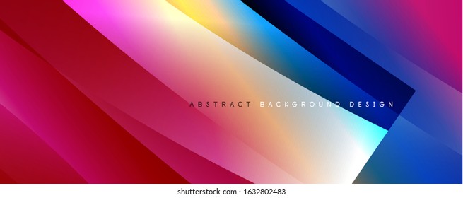 Trendy simple fluid color gradient abstract background with dynamic wave line effect. Vector Illustration For Wallpaper, Banner, Background, Card, Book Illustration, landing page